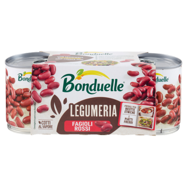 Bonduelle Legumeria Fagioli Rossi 3 x 160 g