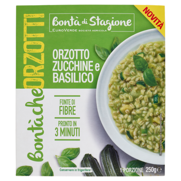 Bontà di Stagione Bontà che Orzotti Orzotto Zucchine e Basilico 250 g