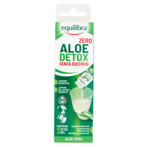 equilibra Aloe Detox Zero Stick Gel 3 x 30 ml