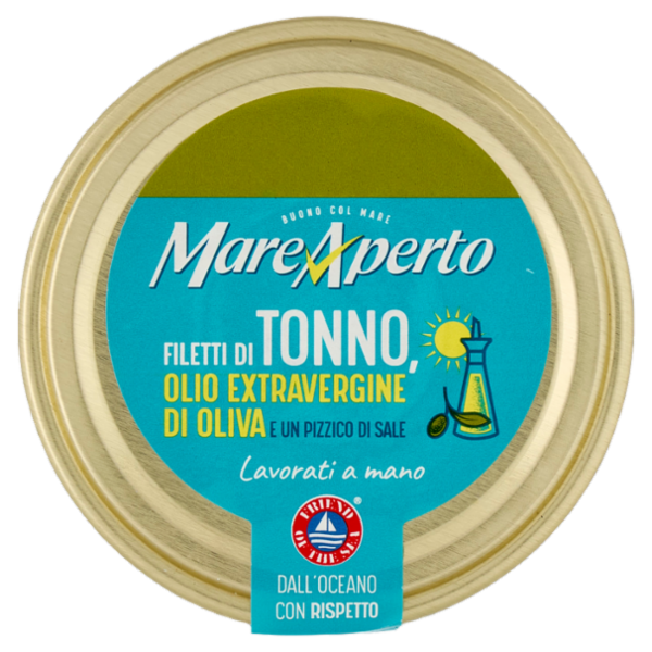 Mare Aperto Filetti di Tonno Olio Extravergine di Oliva 150 g