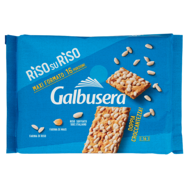 Galbusera RisosuRiso Doppia Croccantezza! 16 x 31,7 g