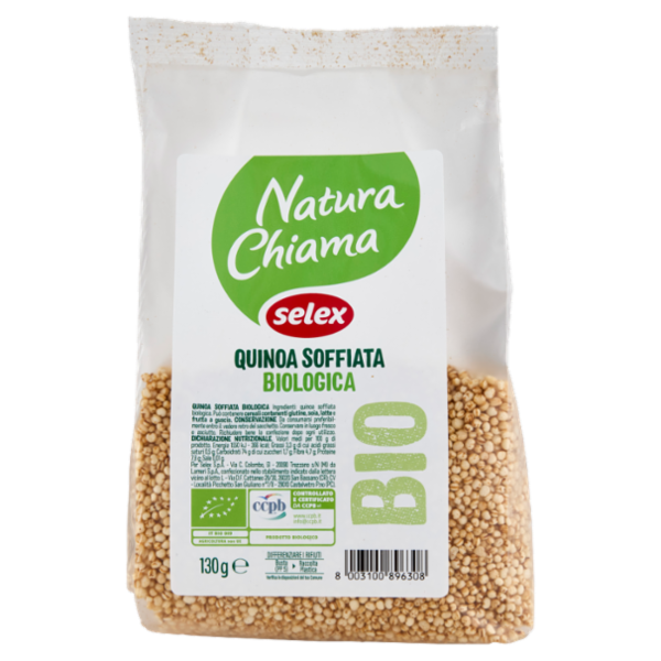 Selex Natura Chiama Quinoa Soffiata Biologica 130 g