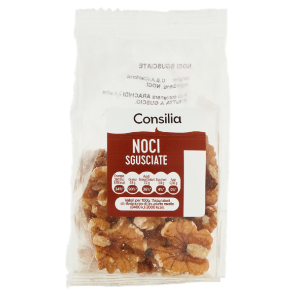 Consilia Frutta Secca Noci Sgusciate 70 g