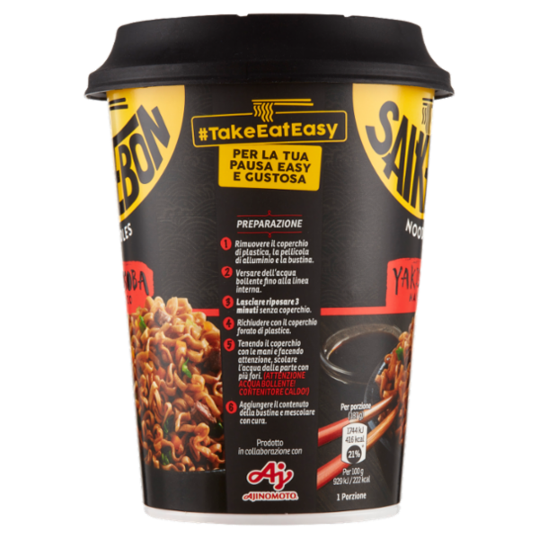 Saikebon Noodles Yakisoba Manzo 93 g