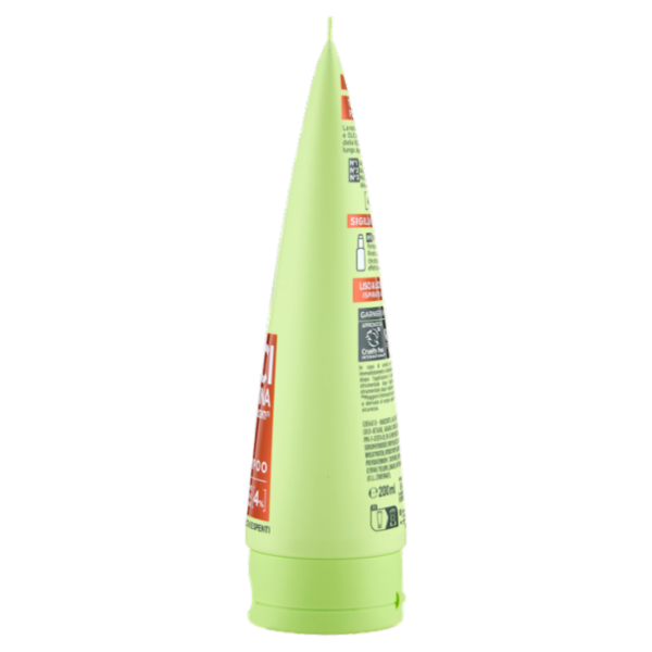 Garnier Fructis Lisci Cheratina N°1 Shampoo, per Capelli Crespi, Secchi e Spenti, 200 ml