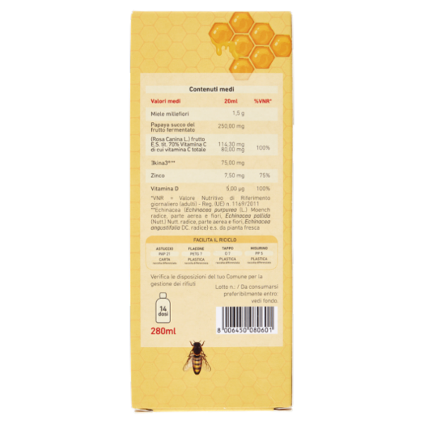 Ambrosoli Mielness Immuno-Vitamin 280 ml