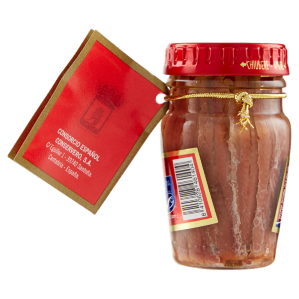 Consorcio Filetti di Acciughe del Cantabrico in olio di oliva 80 g