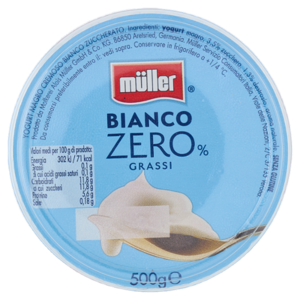 müller Bianco Zero% Grassi 500 g