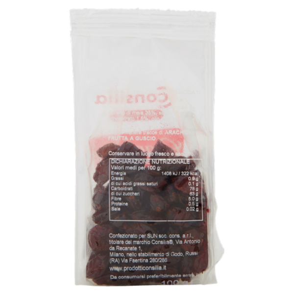 Consilia Saper Scegliere Cranberry 100 g