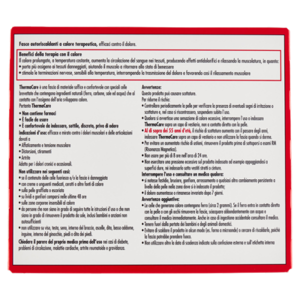 ThermaCare Fasce Autoriscaldanti Versatile Dolore Localizzato 6 pz