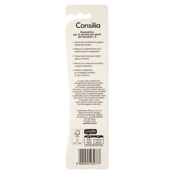 Consilia Spazzolino Kids +3 Anni Ultra Morbido