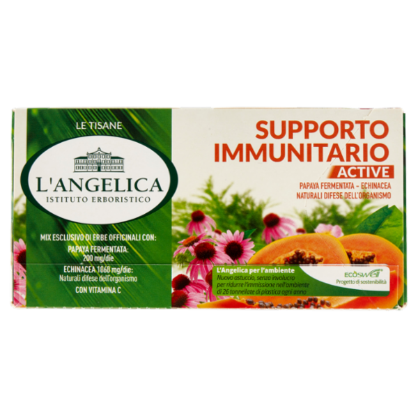 L'Angelica Le Tisane Supporto Immunitario Active 18 Filtri 27 g