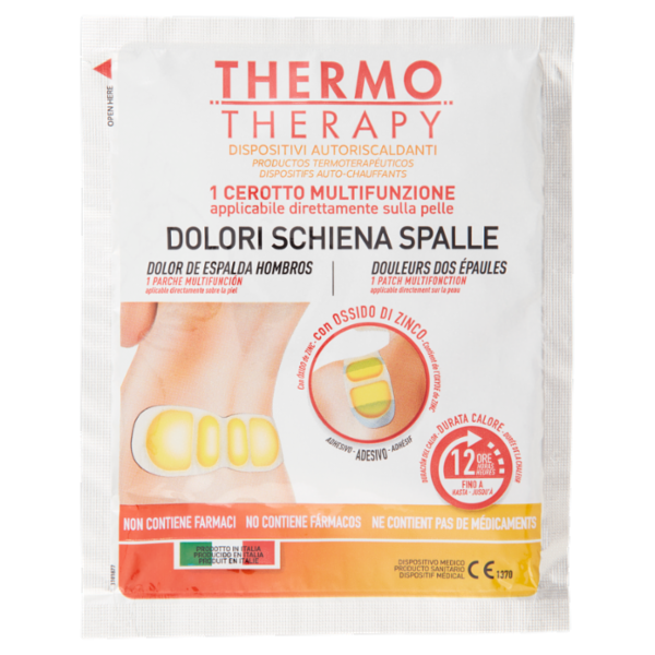 ThermoTherapy Dolori Schiena Spalle Cerotto Multifunzione 1 pz