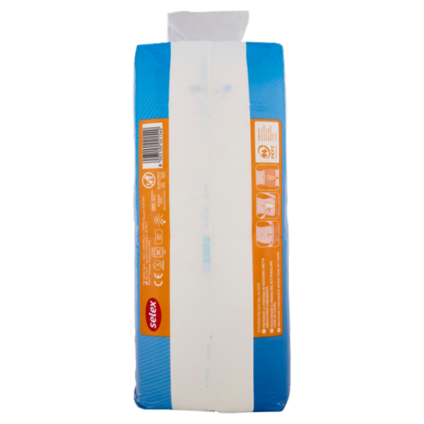 Selex Pannoloni Rettangolari Unisex con Barriere Taglia Unica 30 pezzi