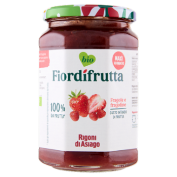 Rigoni Di Asiago Fiordifrutta Bio Fragole e Fragoline 600 g