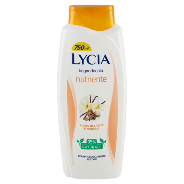 Lycia bagnodoccia nutriente Burro di Karitè e Vaniglia 750 ml