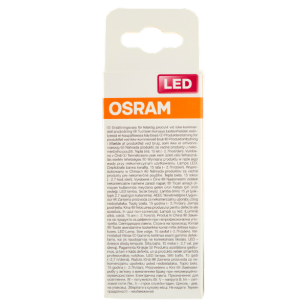 Osram Led Star Classic B 60 Warm White 6.0 W E14