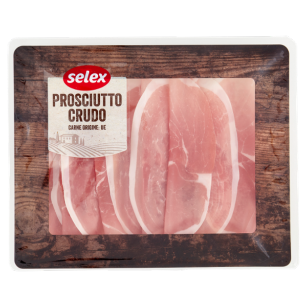 Selex Prosciutto Crudo Senza Glutine e Lattosio a Fette 120 g