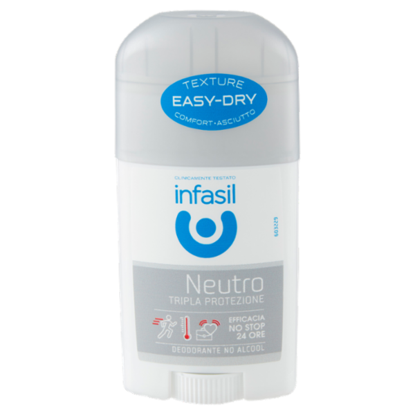 infasil Deostick Neutro Tripla Protezione 40 ml