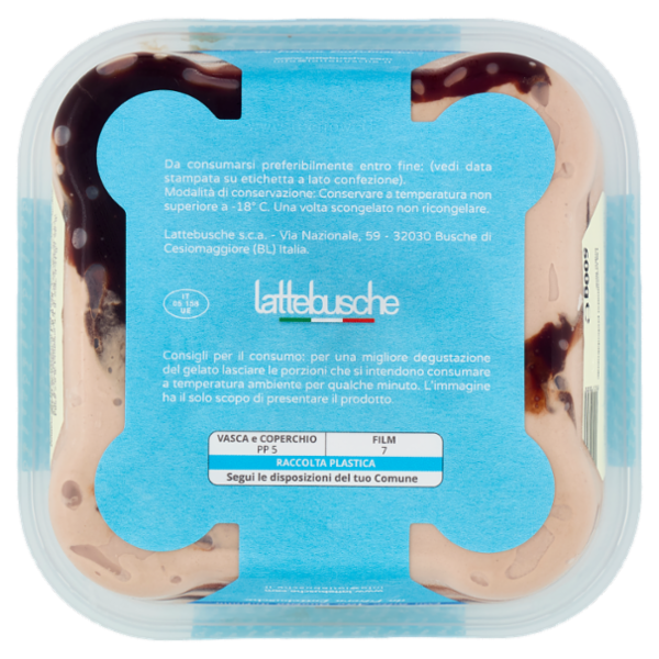 lattebusche Gran Nocciolato 500 g