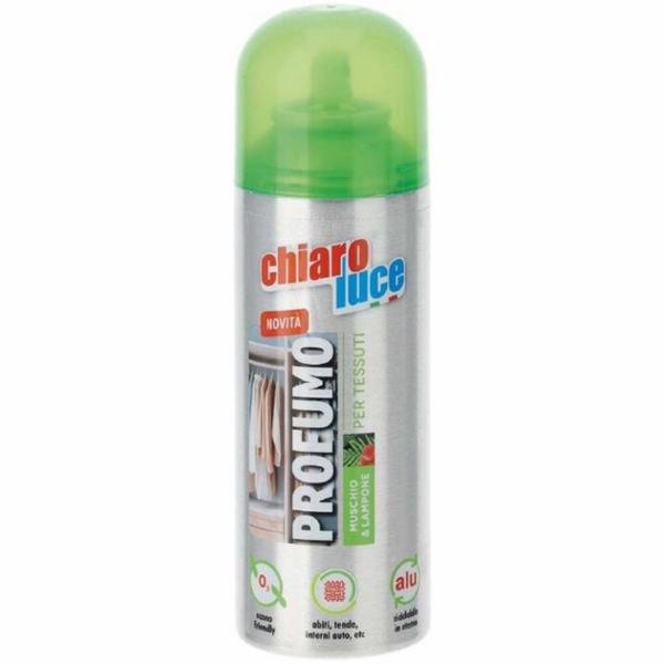 Chiaro Luce Profumo Tessuti Muschio & Lampone 200ml