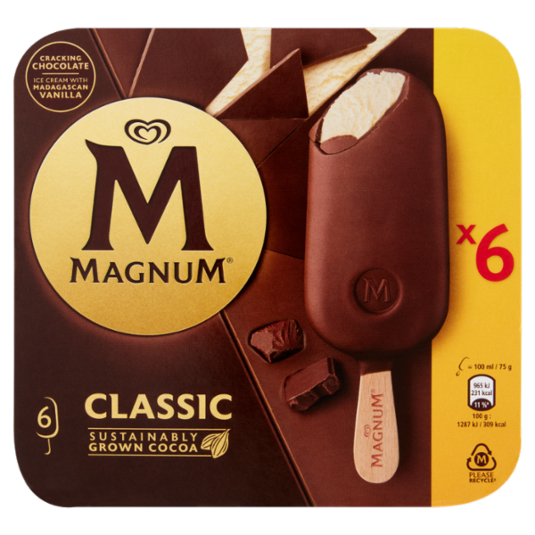 Magnum Classic 6 Gelati 450 g