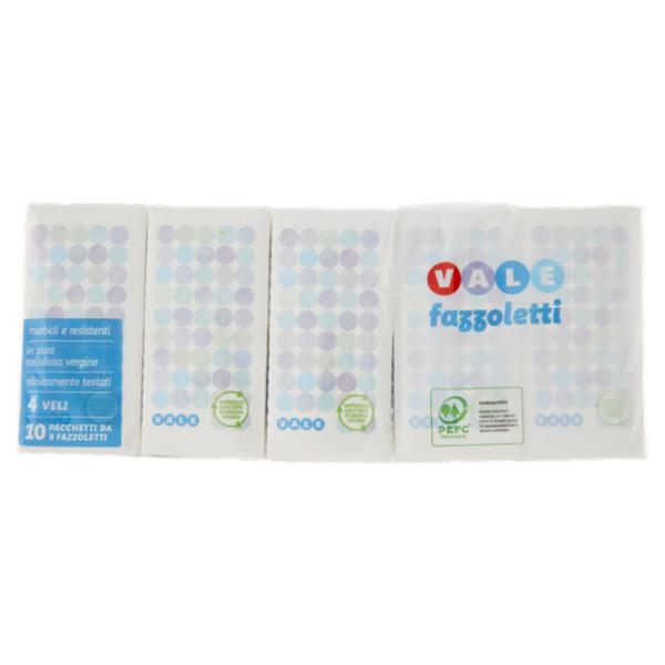 Vale Fazzoletti di Carta 9x10 pacchetti
