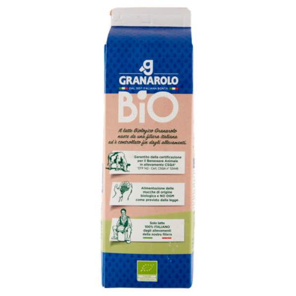 Granarolo Bio Latte Biologico Parzialmente Scremato 1 L