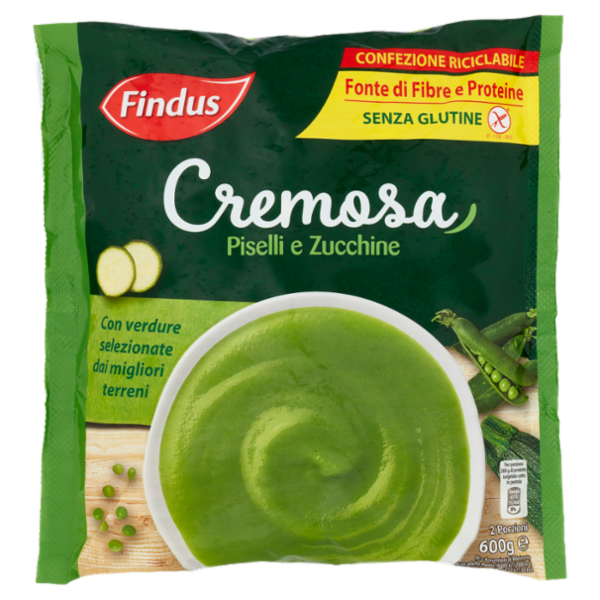 Findus Cremosa Piselli e Zucchine 600 g