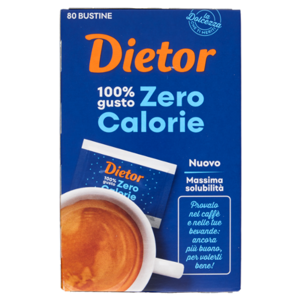 Dietor Zero Calorie Bustine 80 x 0,8 g