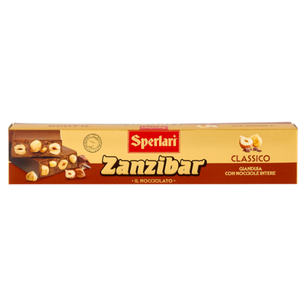 Sperlari Zanzibar il Nocciolato Classico Gianduia con Nocciole Intere 150 g