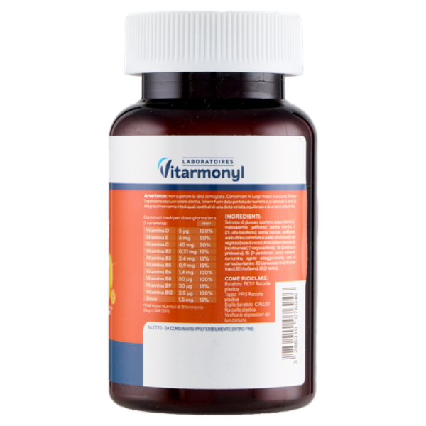Laboratoires Vitarmonyl Gummies Multivitamine Ricarica 30 Gummies 75 g