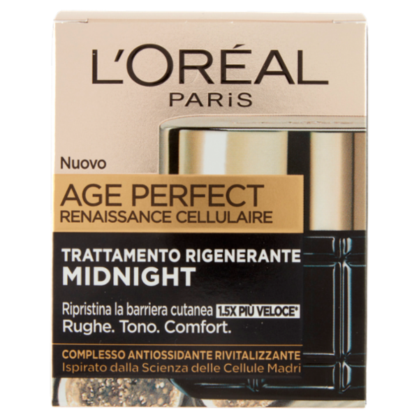 L'Oréal Paris Age Perfect Renaissance Cellulaire Midnight Cream complesso antiossidante, 50 ml