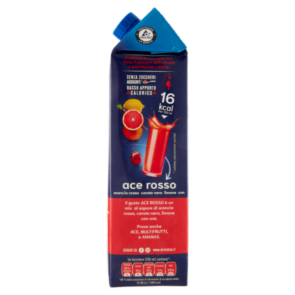 Derby blue zero ace rosso 1500 ml
