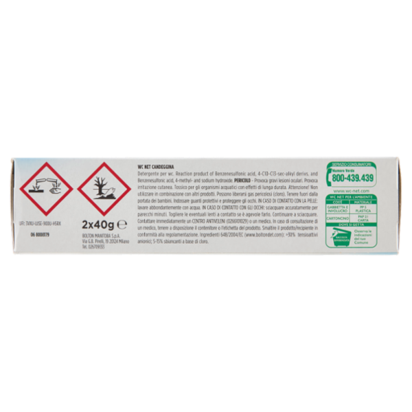 WC Net Candeggina 2 x 40 g