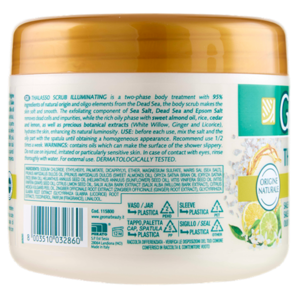 Geomar Thalasso Scrub Illuminante 600 g