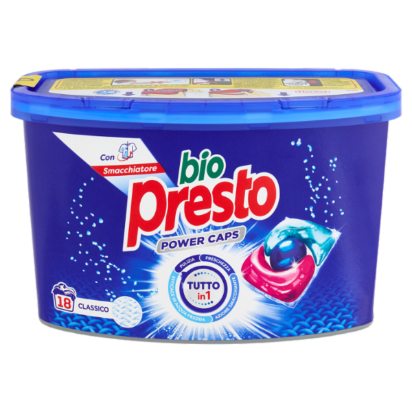 BIO PRESTO Power Caps Classico 18pz (216g)