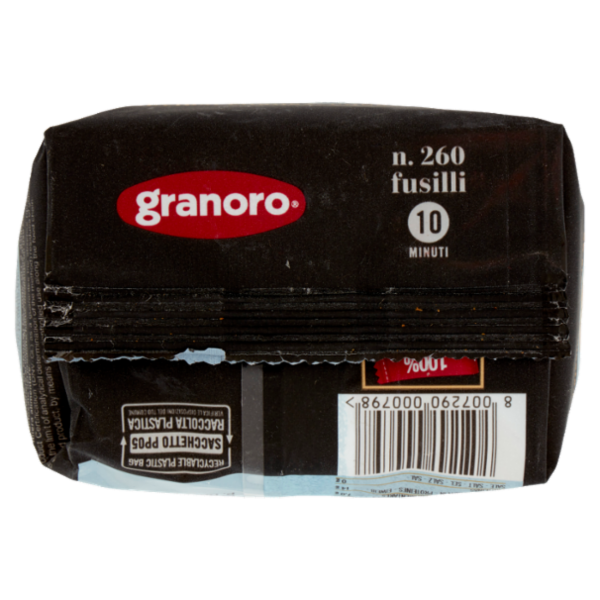 granoro Dedicato integrale n. 260 fusilli 500 g