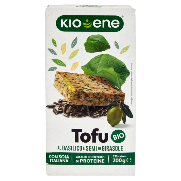 Kioene Tofu al Basilico e Semi di Girasole Bio 200 g