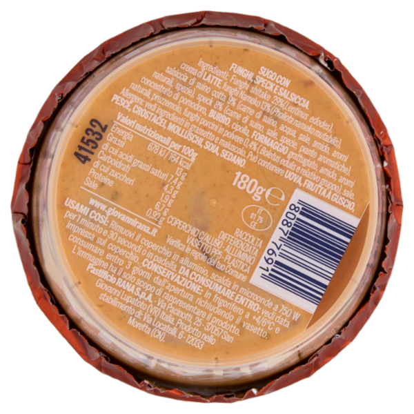 Giovanni Rana Boscaiola Sugo Fresco 180 g