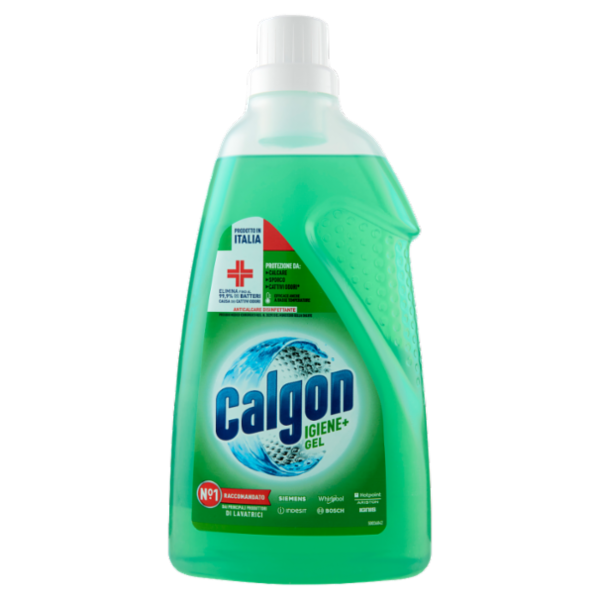 Calgon Igiene+ Gel Anticalcare disinfettante lavatrice 1500 ml