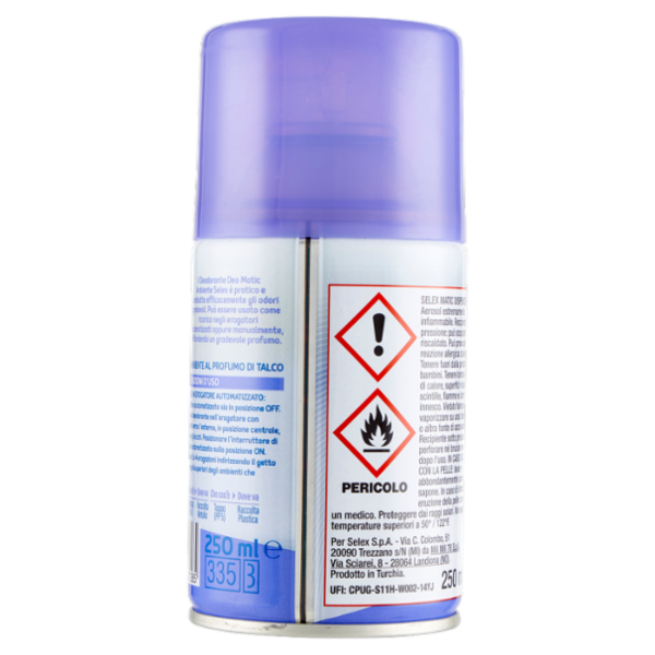 Selex Casa Bella Deodorante Ambiente per Erogatore Automatizzato Ricarica Talco 250 ml