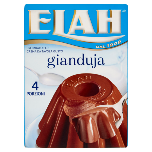 Elah Preparato per Crema da Tavola Gusto gianduja 80 g