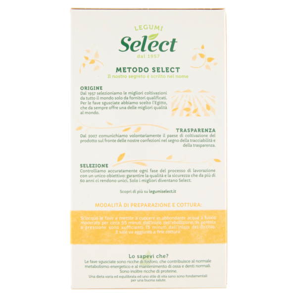 Select Selezioni dal Mondo Fave Sgusciate 350 g