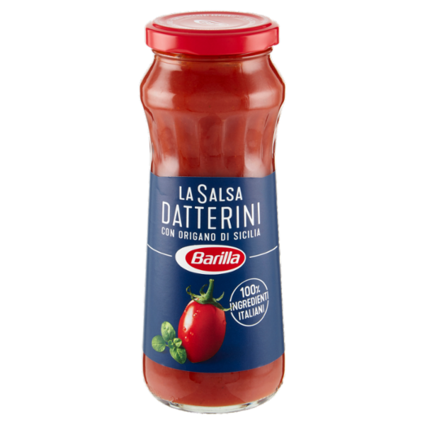 Barilla Salsa Pronta Datterini e Origano 100% ingredienti italiani 300g