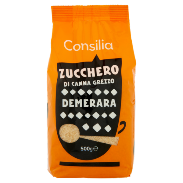 Consilia Zucchero di Canna Grezzo Demerara 500 g