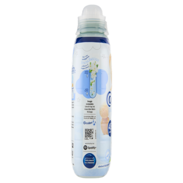 Coccolino Ammorbidente Concentrato Delicato & Soffice Nuvola di cotone 45 Lavaggi 952 ml