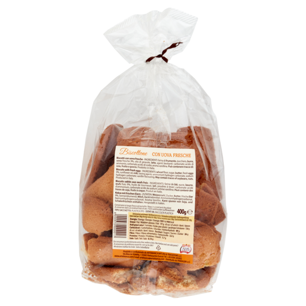 Artebianca Biscottone con Uova Fresche 400 g