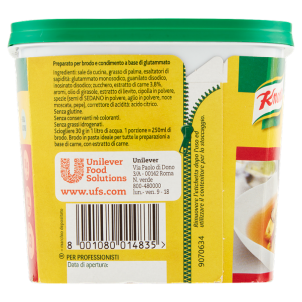 Knorr Chef's Brodo delle Feste Pasta 1000 g