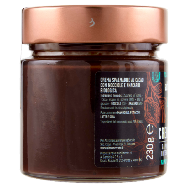 altromercato Bio Crema Fondente 230 g